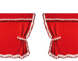 Lampa Oscura, tende centrali per camion, cabina standard - Rosso 98624