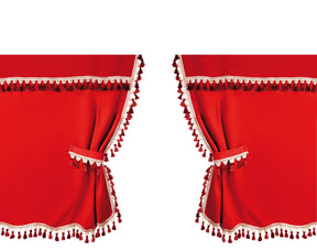 Lampa Oscura, tende centrali per camion, cabina standard - Rosso 98624