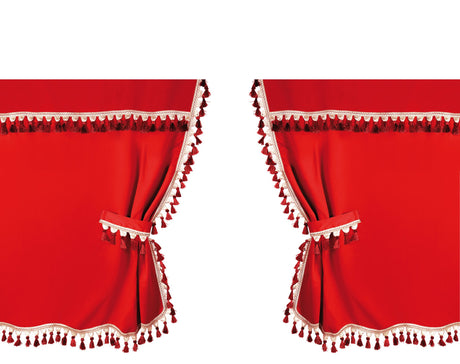 Lampa Oscura, tende centrali per camion, cabina standard - Rosso 98624