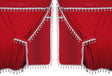 Lampa Premiere, set tende in microfibra per camion - Rosso 98634