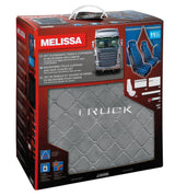 Lampa Melissa, set tende e coprisedili in microfibra per camion - Grigio 98643