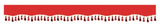 Lampa Oscura, fascia parasole per camion - Rosso 98648