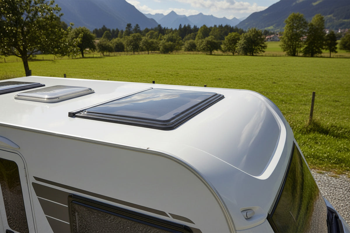 Finestra per Camper Asia Ges 1450x600 mm Grigio FNT302G
