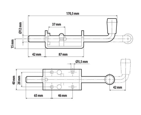 Lampa Perno a molla 98700