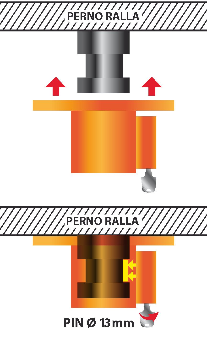 Lampa Antifurto meccanico per semirimorchio 98703