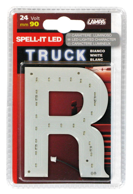 Lampa Spell-It Led, 90 mm, 24V - Bianco - R 98740