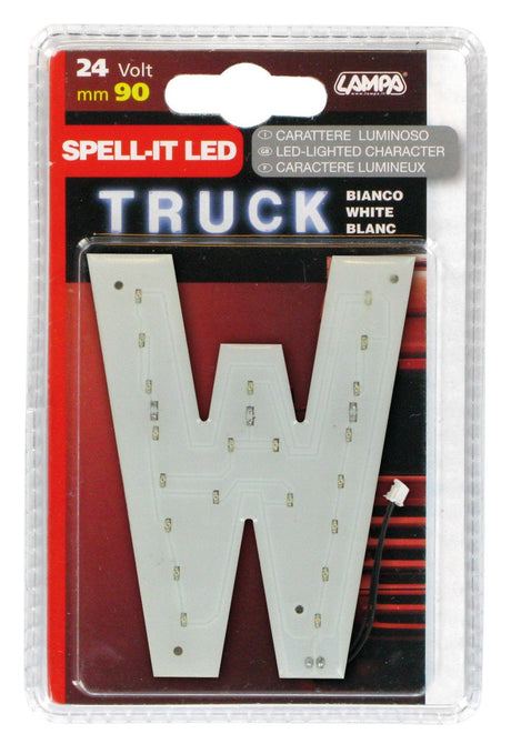 Lampa Spell-It Led, 90 mm, 24V - Bianco - W 98745
