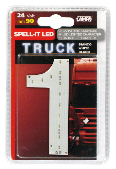 Lampa Spell-It Led, 90 mm, 24V - Bianco - 1 98749