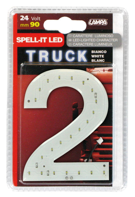 Lampa Spell-It Led, 90 mm, 24V - Bianco - 2 98750