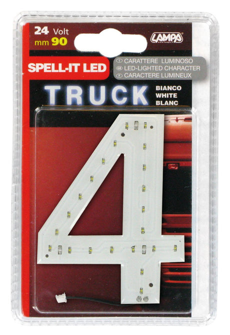 Lampa Spell-It Led, 90 mm, 24V - Bianco - 4 98752