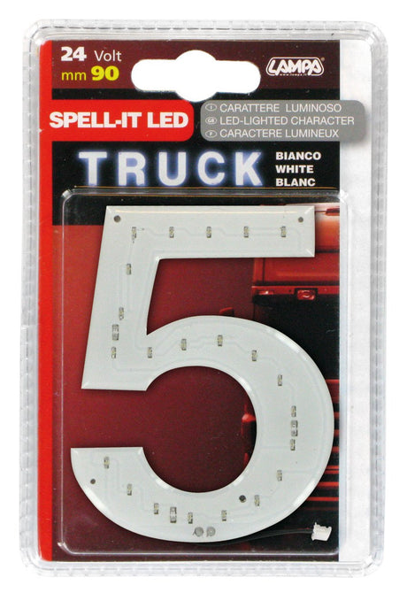 Lampa Spell-It Led, 90 mm, 24V - Bianco - 5 98753