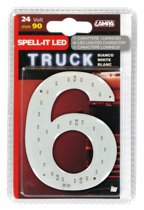 Lampa Spell-It Led, 90 mm, 24V - Bianco - 6 98754