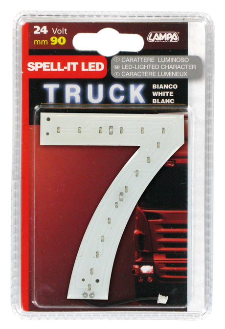 Lampa Spell-It Led, 90 mm, 24V - Bianco - 7 98755