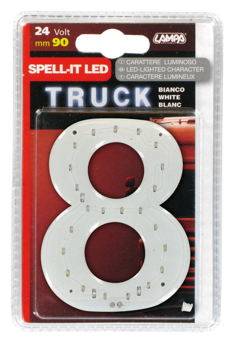 Lampa Spell-It Led, 90 mm, 24V - Bianco - 8 98756