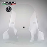 Biondi Parabrezza Z Trasparente Piaggio Medley 125/150 2016-2019 con Attacchi