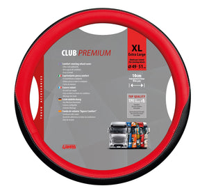 Lampa Club, coprivolante in Skeentex - XL -  49/51 cm - Rosso 8912 98912