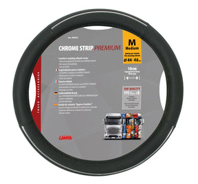 Lampa Chrome Strip, coprivolante in Skeentex - M -  44/46 cm 98922