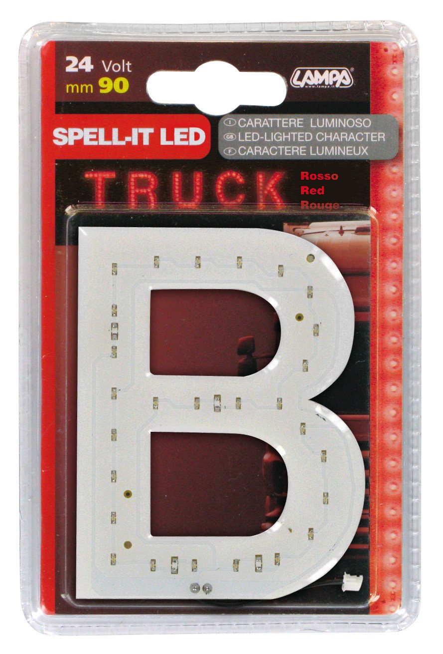 Lampa Spell-It LED SMD 90 mm 24V - Lettere per Tabelle Camion