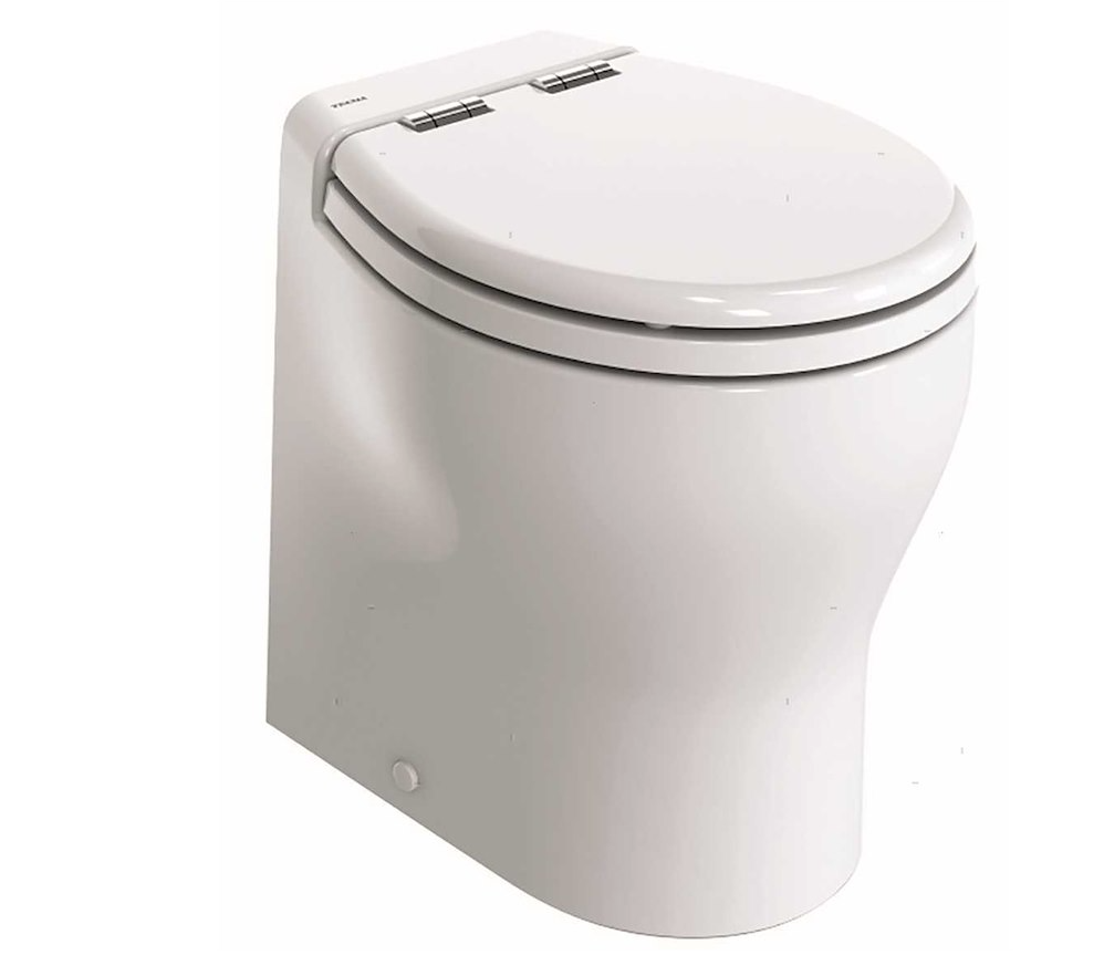 Inodoro marino Tecma Elegance Short 2G 24V Deep Bowl Touch Eko
