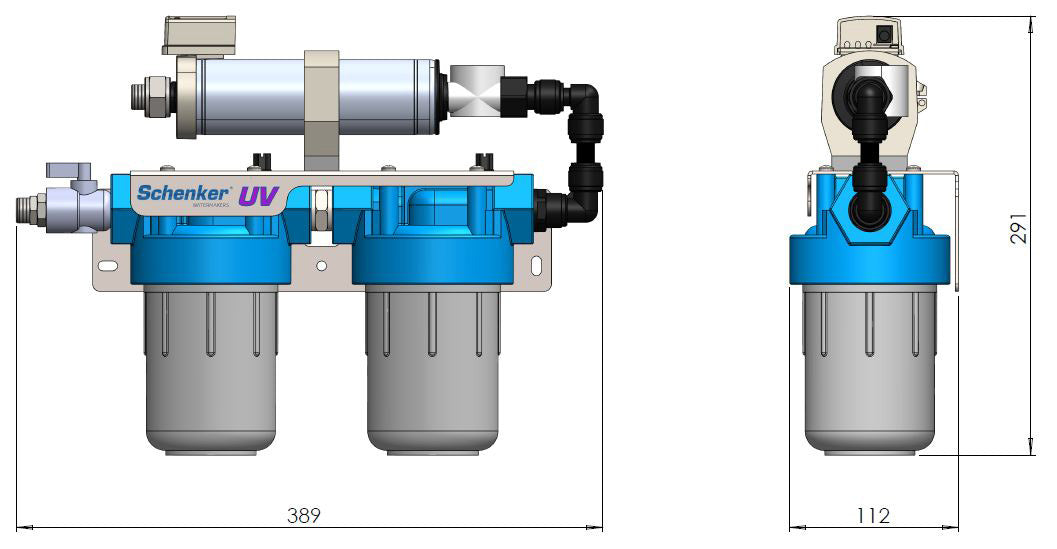 Purificador de agua Schenker Schenker 12 V - UV