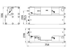 Potabilizadora Schenker QUBE 100/24V con panel básico