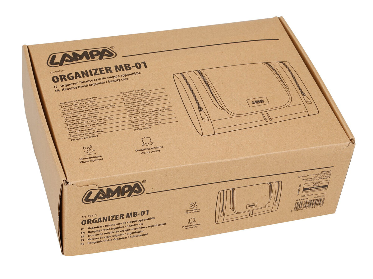 Lampa MB-01 Organizer, Beauty case da viaggio appendibile 99415