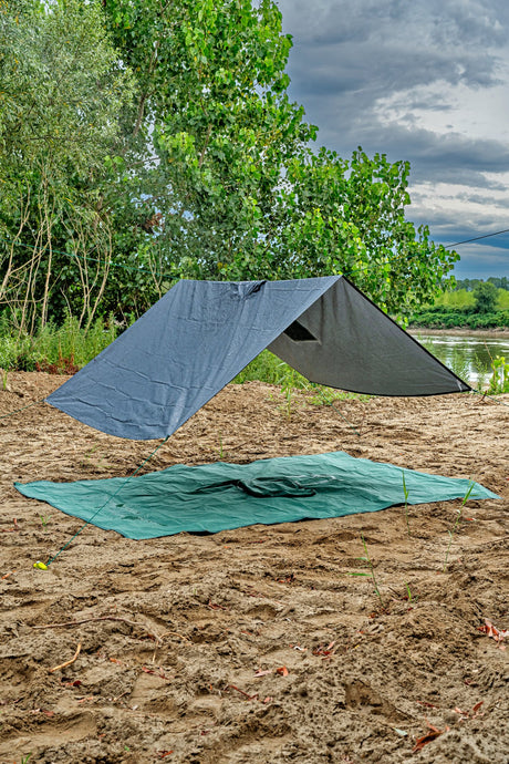 Lampa Adventure, poncho antipioggia multifunzione - Grigio 99720