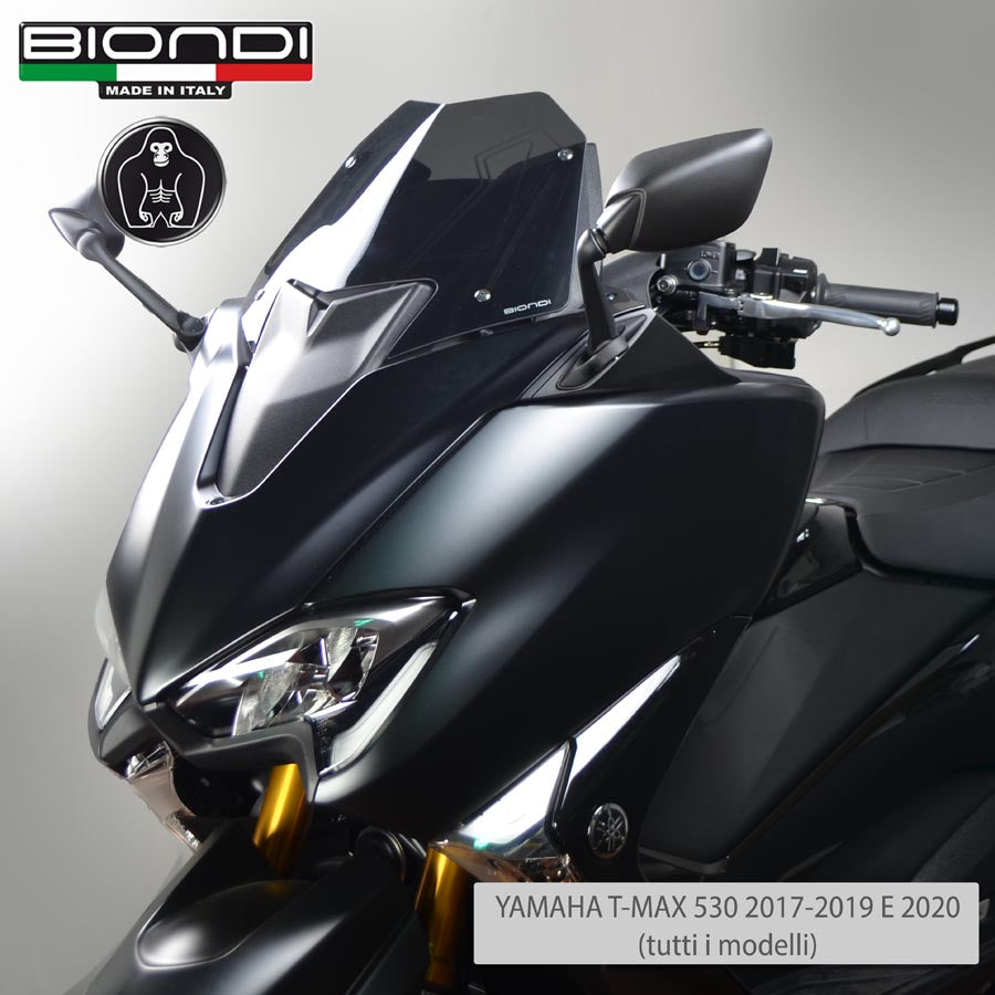Biondi Wild Cupolino Fumé Scuro Yamaha T-Max 530 2017-2019 e T-Max 560 2020-2021