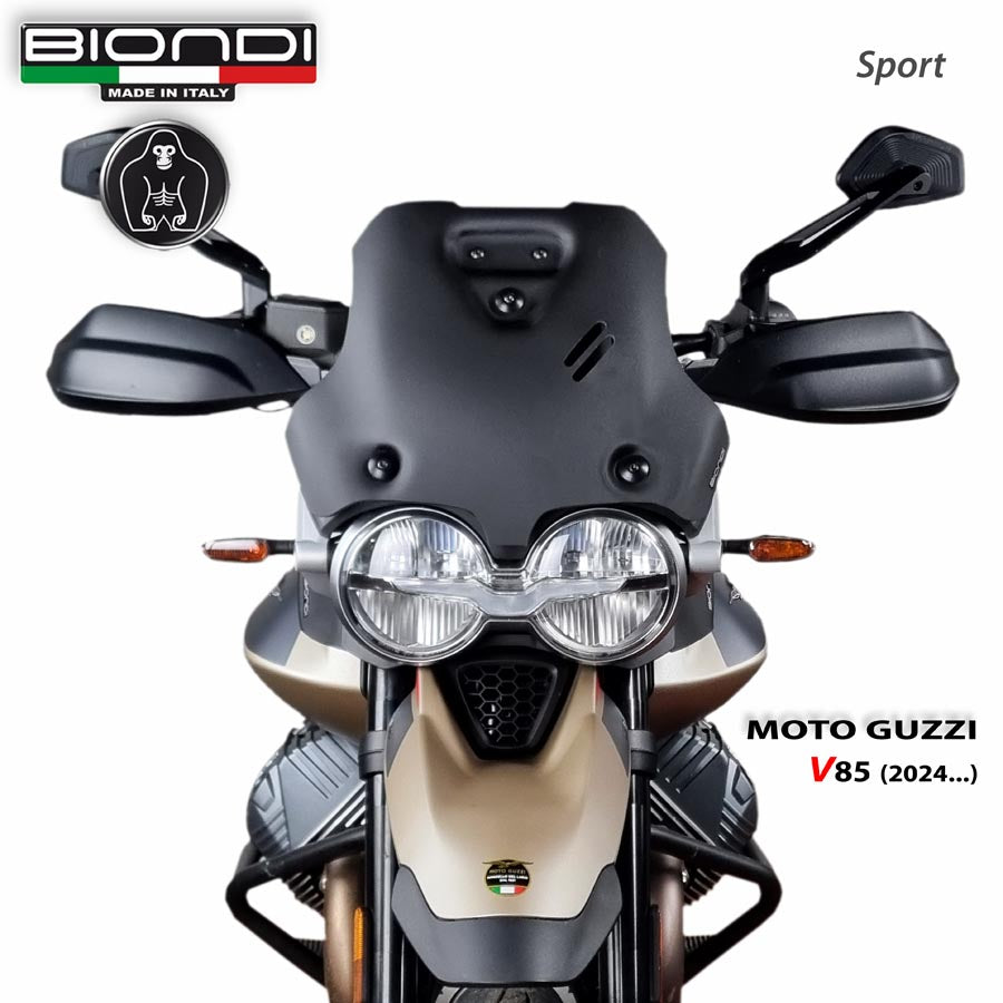 Biondi Cupolino Sport Nero Satinato Moto Guzzi V85 TT - MPN 8010517