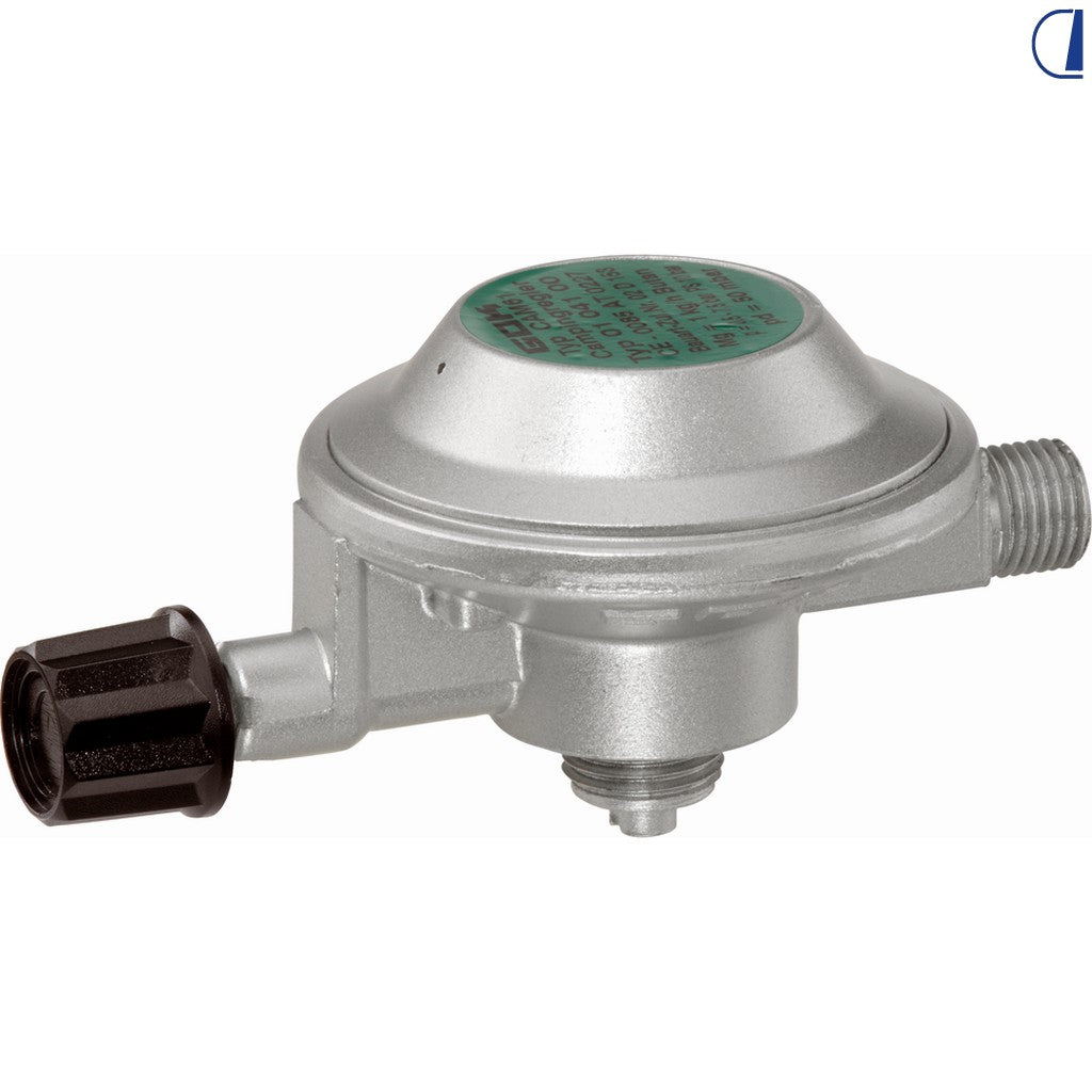 GOK Regolatore di pressione gas 29 mbar 0,6 kg/h attacco G1 per Campingaz