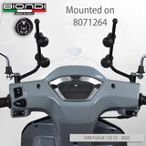 Biondi Parabrezza Z SYM Fugue 125 2025 Trasparente con Attacchi