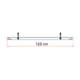 Fiamma Rail Plus set plastiche nere per portabici camper