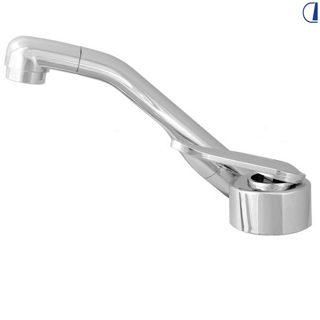Di-Tec Miscelatore monocomando Florenz Finger con interruttore John Guest