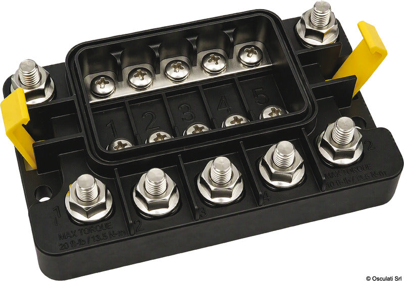 Egis Portafusibili Sigillati MIDI 5 Slot IP69 M8