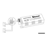 Osculati Amplificatore Bluetooth 2 Canali 12V 2x30W per Imbarcazioni