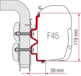 Fiamma Kit montaggio tendalino F45 per Hymercamp – 3 staffe da 12 cm