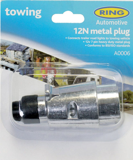 Ringstecker 7-polig 12N Metall