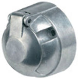 Ringbuchse 7-polig 12S Metall