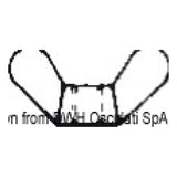 Osculati Galletti (Flügelmuttern) UNI 5448 DIN 1587 A2-315-04