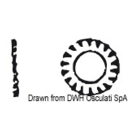 Osculati Rondelle dentellate DIN 6798 ASI304 A2-6798-04
