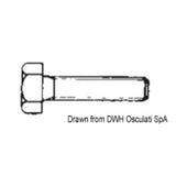 Osculati Vollgewinde-Sechskantschrauben, UNI 5739 DIN 933 A4-933-04X012