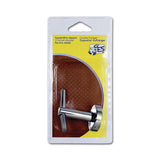 Appendino Doppio Marin in Ottone Cromato - Serie Nautica Premium 8032793936640