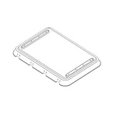 Dometic Cupola di ricambio per oblò Heki 3 / 3 Plus / 4 Plus grigio chiaro