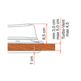 Fiamma Oblo Turbo-Vent Polar Control White 40x40cm 03623F01-