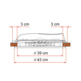 Fiamma Oblo Turbo-Vent Polar Control Crystal 03623F01B