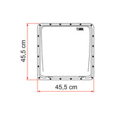 Fiamma Oblo Turbo-Vent Polar Control Crystal 03623F01B - AmerigoStore