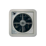 Maxxfan Deluxe motorized forced ventilation porthole white