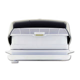 Claraboya motorizada ExtraFan de 40 x 40 cm con ventilación para autocaravanas y furgonetas - Negra