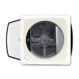 Claraboya motorizada ExtraFan de 40 x 40 cm con ventilación para autocaravanas y furgonetas - Negra