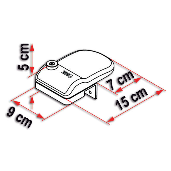 Fiamma Safe Door Frame - White 08022-01-